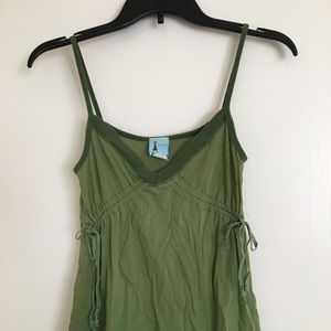 Spaghetti strap tank top